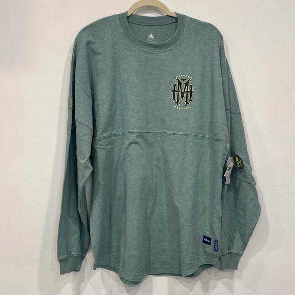 Disney HAUNTED MANSION Spirit Jersey Adult M Constance Hatbox Ghost Glow NEW - Picture 6 of 14